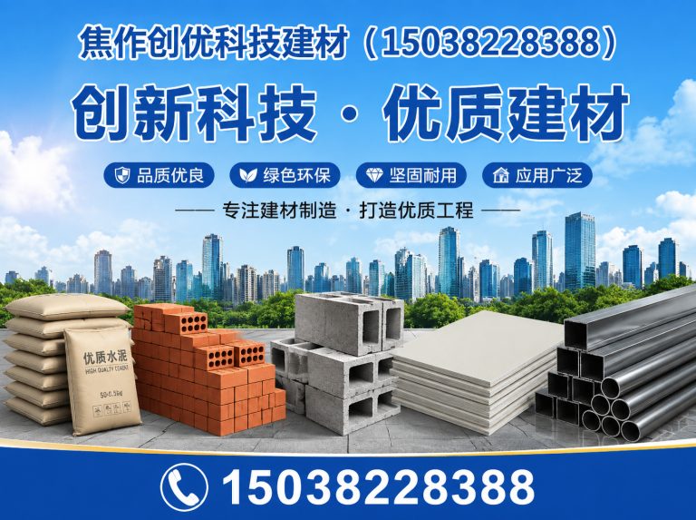 曹妃甸区焦作创优科技建材展示图